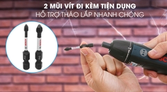 Máy Vặn Vít Dùng Pin Bosch Go Gen II (2 MŨI VÍT)