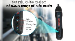 Máy Vặn Vít Dùng Pin Bosch Go Gen II (2 MŨI VÍT)