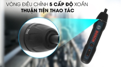 Máy Vặn Vít Dùng Pin Bosch Go Gen II (2 MŨI VÍT)
