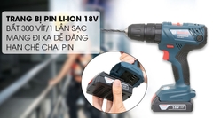 Máy Khoan Động Lực Dùng Pin Bosch GSB 180-LI