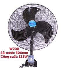 Quạt Treo Tường Công Nghiệp ChingHai W20B
