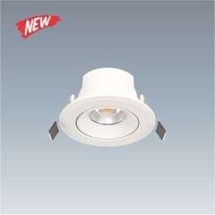 Đèn LED Downlight Âm Trần Chỉnh Góc Viền Trắng Cao Cấp Anfaco AFC 618 T LED 5W