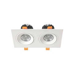 Đèn LED Downlight Âm Trần COB Sâu Lòng Chỉnh Nghiêng Anfaco AFC 767T/2 LED 12W