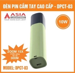 Đèn Pin Cầm Tay Cao Cấp Thân Nhựa Asia Lighting DPCT-03