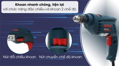 Máy Khoan Động Lực Điện Bosch GSB 550