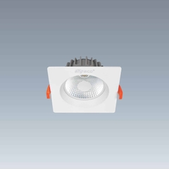 Đèn LED Downlight Âm Trần Mặt Vuông Chóa Parabol Hội Tụ Anfaco AFC 757/1 LED 12W