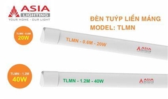 Đèn Tuýp LED Liền Máng Đôi Thân Nhựa Asia Lighting TLMN