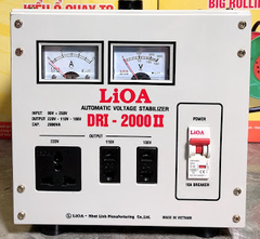Ổn Áp LiOA 1 Pha 2KVA DRI-2000II (90-250v)