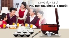 Nồi Cơm Cao Tần Sharp KS-IH191V-RD 1.8 Lít