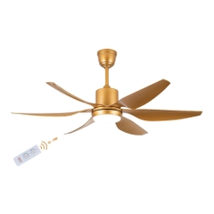 Quạt Trần Động Cơ DC Asia Lighting QT21-DV-01 (Màu Đồng Vàng Quý Tộc)