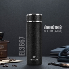 SẢN PHẨM NGỪNG KINH DOANH - Bình giữ nhiệt Elmich inox 304 420ml EL3667
