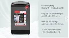 Máy giặt Sharp 10 kg ES-W100PV-H