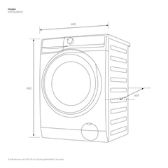 Máy giặt 10kg Electrolux EWF1043R7SC