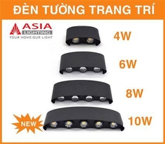 Đèn Tường Trang Trí Asia Lighting DTU-11