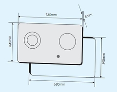 Bếp Gas Kết Hợp Từ FD – 293 GID