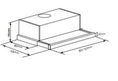 MÁY HÚT MÙI ÂM TỦ FANDI FD-7028