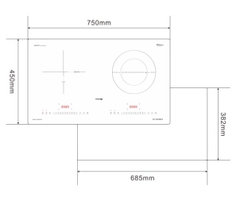 BẾP ĐIỆN TỪ NHẬP KHẨU MALAYSIA FD-829MCH