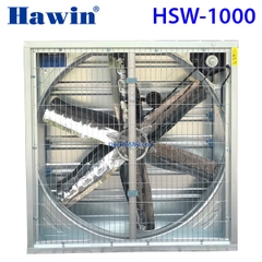 Quạt hút công nghiệp vuông gián tiếp cánh Inox HAWIN - HSW 1100