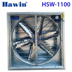 Quạt hút công nghiệp vuông gián tiếp cánh Inox HAWIN - HSW 1100