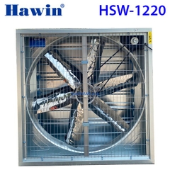 Quạt hút công nghiệp vuông gián tiếp cánh Inox HAWIN - HSW 1220