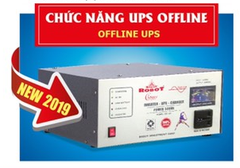 Máy Đổi Điện DC-AC Sóng Sin Và Sạc Bình Robot 500VA (12VDC)