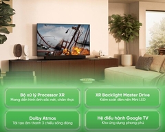 Tivi MINI LED 65/75 Inch Sony BRAVIA 7 K-65XR70 / K-75XR70