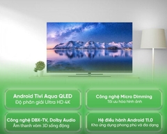 Tivi QLED 4K 55 Inch Aqua LE55AQTS6UG