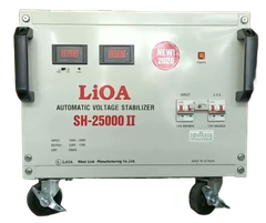 Ổn Áp LiOA 1 Pha 25KVA SH-25,000II NEW 2020 (150-250v) - Đồng hồ điện tử