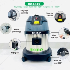 Máy hút bụi công nghiệp HiCLEAN HC15 NEW
