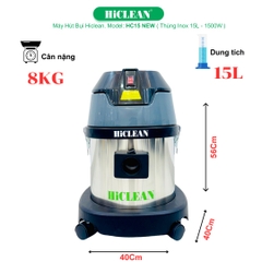 Máy hút bụi công nghiệp HiCLEAN HC15 NEW