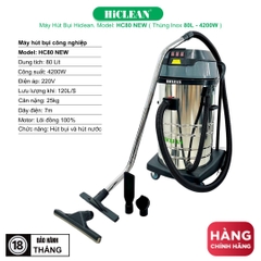 Máy hút bụi công nghiệp HiCLEAN HC80NEW