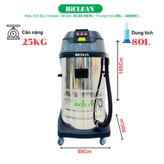 Máy hút bụi công nghiệp HiCLEAN HC80NEW