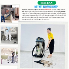 Máy hút bụi công nghiệp HiCLEAN HC80NEW