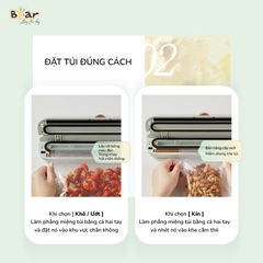 ㅤSẢN PHẨM NGỪNG KINH DOANH - Máy Hút Chân Không Bear SB-CK95W