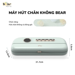 ㅤSẢN PHẨM NGỪNG KINH DOANH - Máy Hút Chân Không Bear SB-CK95W