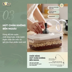 ㅤSẢN PHẨM NGỪNG KINH DOANH - Máy Hút Chân Không Bear SB-CK95W