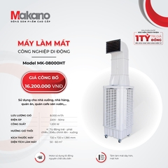 SẢN PHẨM NGỪNG KINH DOANH - MÁY LÀM MÁT CÔNG NGHIỆP DI ĐỘNG MAKANO MK-08000HT