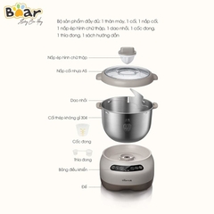 Máy trộn bột Bear 7L DM-B70V1 (Bản Quốc Tế)