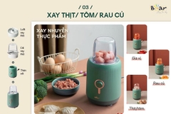 Máy xay sinh tố Bear 3 trong 1 BL-B10V2