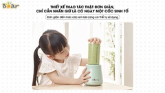 Máy xay sinh tố hoa quả cầm tay Bear LLJ-D04A1