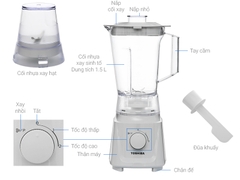 Máy xay sinh tố Toshiba MX-60T(H)
