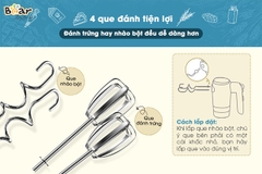 Máy đánh trứng trộn bột Bear HM-B01V1