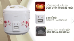 SẢN PHẨM NGỪNG KINH DOANH - Nồi cơm điện Panasonic 1.8 lít SR-MVN187LRA