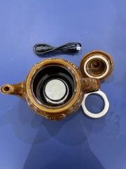 Ấm Sắc Thuốc 2.2 lít Phúc Lộc Thọ (Nâu)