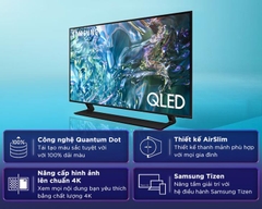 Tivi QLED 43/50/55/65/75/85 Inch Samsung QA43Q60DA / QA50Q60DA / QA55Q60DA / QA65Q60DA / QA75Q60DA / QA85Q60DA