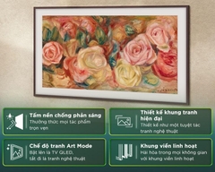 Tivi QLED 50/55/65/75 Inch Samsung LS03DA