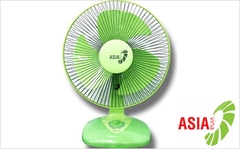 SẢN PHẨM NGỪNG KINH DOANH - Quạt Bàn 3 Tấc ASIA B12004 (Màu Thiên Thanh, Màu Xanh Lá)