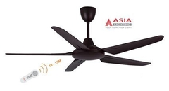 Quạt trần cao cấp Asia Lighting QT05-N-01 (Nâu cà phê)