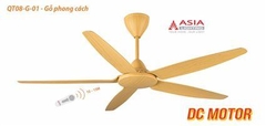 Quạt Trần Cao Cấp Asia Lighting QT08-G-01 (Gỗ phong cách)