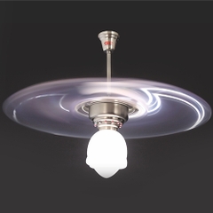 ㅤSẢN PHẨM NGỪNG KINH DOANH - Quạt trần Kim Thuận Phong đèn cánh cụp cánh xòe HS1